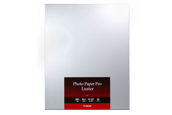Canon Photo Paper Pro Luster (17x22" - 25 Sheets)