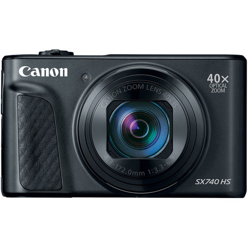Buy Canon PowerShot SX740 HS Digital Camera Black front