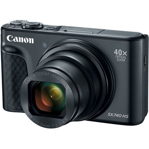 Buy Canon PowerShot SX740 HS Digital Camera Black front