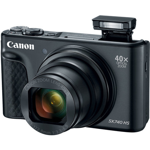 Buy Canon PowerShot SX740 HS Digital Camera Black front