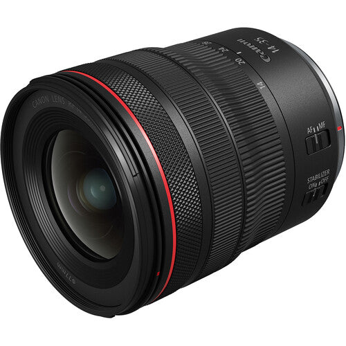 Buy Canon RF 14-35mm f/4L IS USM Lens hood side