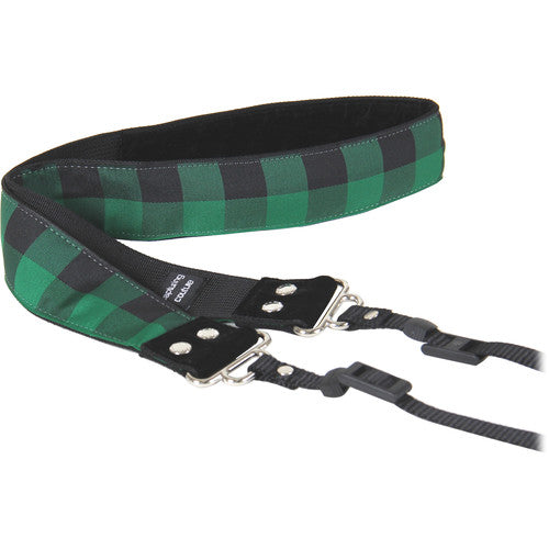 Buy Capturing Couture Buffalo Plaid 1.5" Camera Strap (Green)