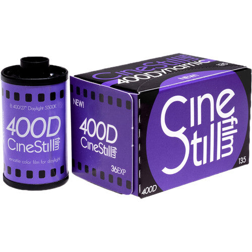 Buy CineStill Film 400Dynamic Color Negative Film (35mm Roll Film, 36 Exposures)
