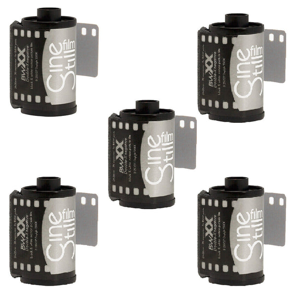 Buy Cinestill BwXX DoubleX 35mm Film Black and White- 5 Pack