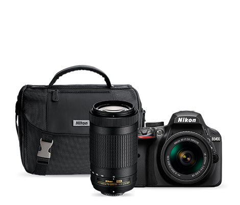 Nikon D5600 24.2 MP DSLR Camera with Nikon AF-P DX NIKKOR 18-55mm  f/3.5-5.6G VR Lens and Nikon AF-P DX NIKKOR 70-300mm f/4.5-6.3G ED Lens +  32 GB