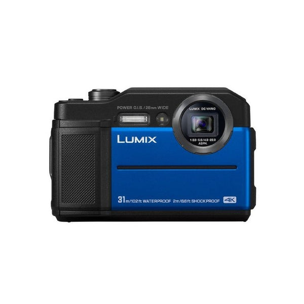 Panasonic Lumix TS7 Waterproof Tough Camera - Blue