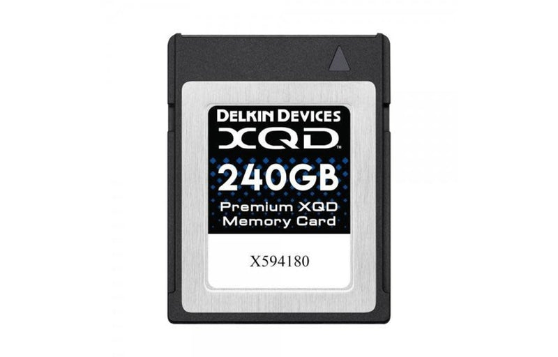 Delkin PREMIUM XQD 240GB Memory Card 440R-400W
