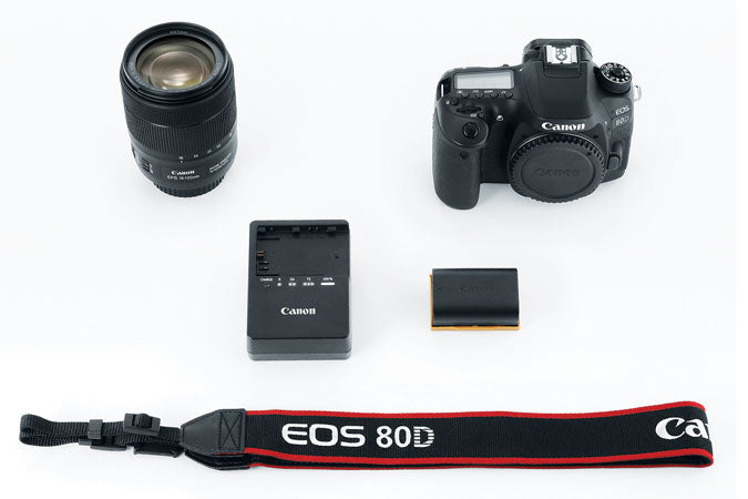 Canon EOS 80D Digital SLR with EF-S 18-135mm IS STM Kit