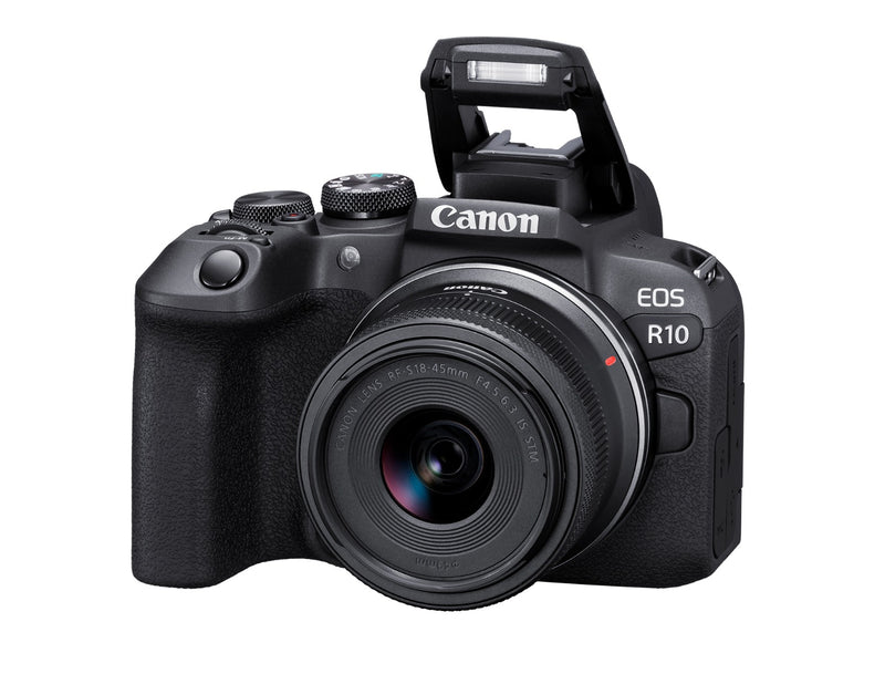 Canon EOS R10 Mirrorless Camera with RF-S 18-45mm Lens