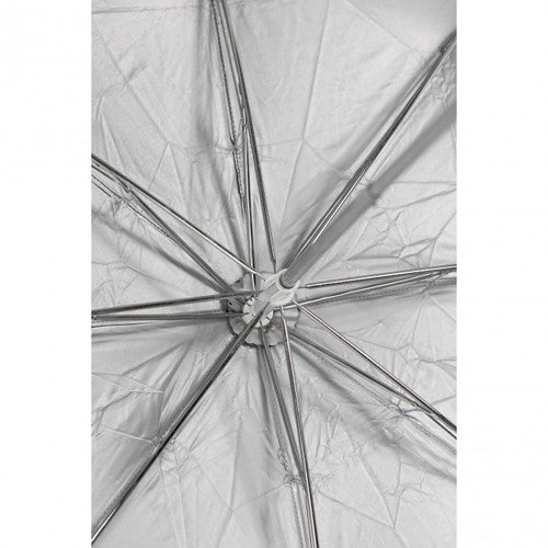 Westcott Umbrella - Soft Silver, Collapsible Compact - 43"