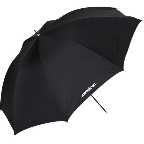 Buy WESTCOTT CONVERTIBLE UMBRELLA - OPTICAL WHITE SATIN WITH REMOVABLE BLACK COVER (32'')