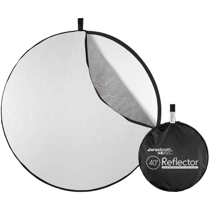 Westcott Collapsible 5-In-1 Reflector With Gold Surface (2-Pack, 40'')