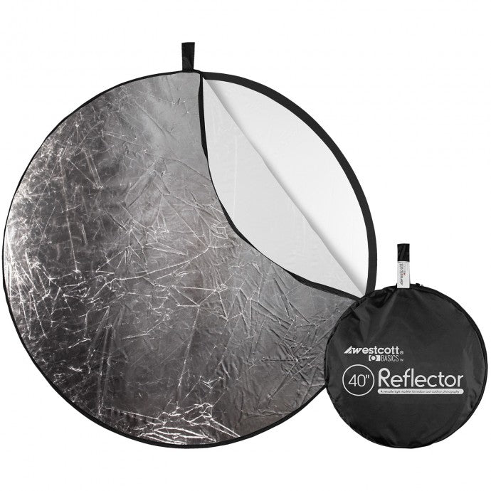 Westcott Collapsible 5-In-1 Reflector With Gold Surface (2-Pack, 40'')