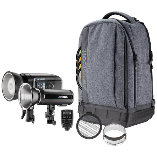 Buy Westcott FJ400/200 2-Light Portable Portrait Flash Kit with FJ-X3m Universal Wireless Trigger