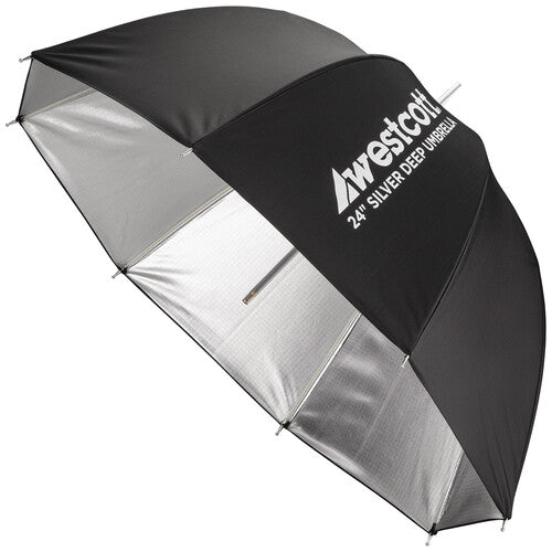 Buy Westcott Deep Silver Bounce Umbrella (24")
