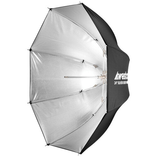 Buy Westcott Deep Silver Bounce Umbrella (24")
