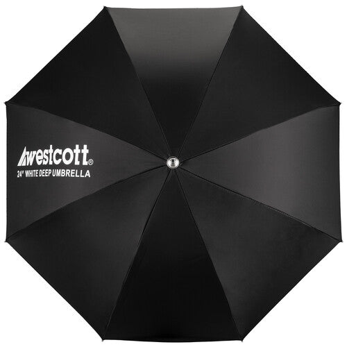 Westcott Deep White Bounce Umbrella (24")