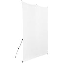 Westcott X-Drop Pro Water-Resistant Backdrop Kit (8 x 8') - High-Key White
