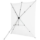 Westcott X-Drop Pro Water-Resistant Backdrop Kit (8 x 8') - High-Key White