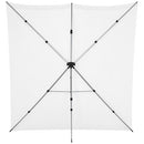 Westcott X-Drop Pro Water-Resistant Backdrop Kit (8 x 8') - High-Key White