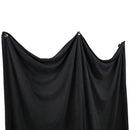 Westcott X-Drop Fabric Backdrop Kit (Rich Black, 8 x 8')