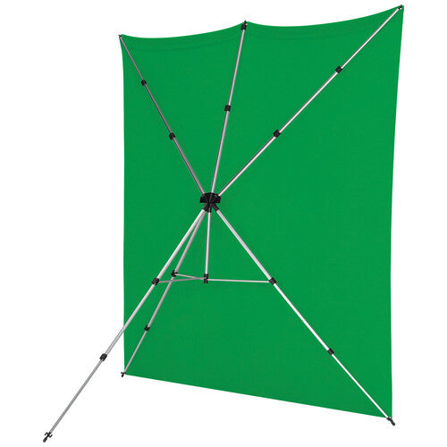 Westcott Chroma-Key Green Screen Kit (8 x 8')