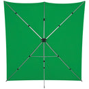 Westcott Chroma-Key Green Screen Kit (8 x 8')