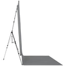 Westcott X-Drop Fabric Backdrop Kit (Neutral Gray, 8 x 13')