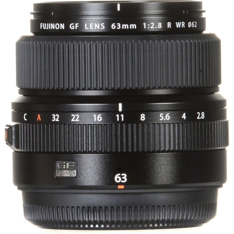 Buy Fujifilm GF 63mm f/2.8 R WR Lens for Medium Format front
