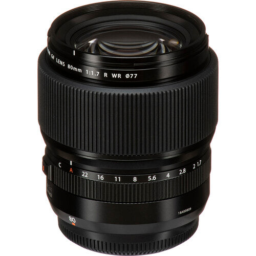 FUJIFILM GF 80mm f/1.7 R WR Lens