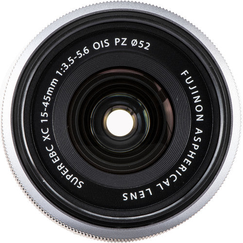 FUJIFILM XC 15-45mm f/3.5-5.6 OIS PZ Lens - Silver