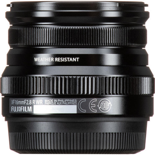 FUJIFILM XF 16mm f/2.8 R WR Lens - Black