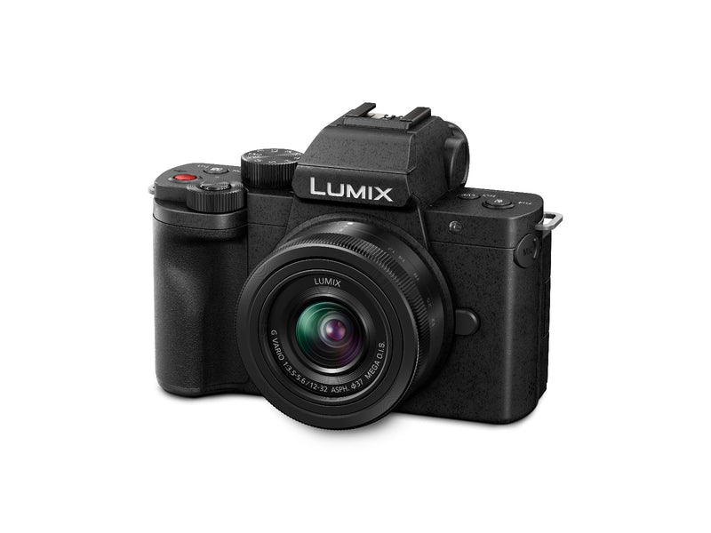 Panasonic LUMIX G100 Mirrorless 4K Vlogging Kit -w 12-32mm Lens and Tripod Grip - Black