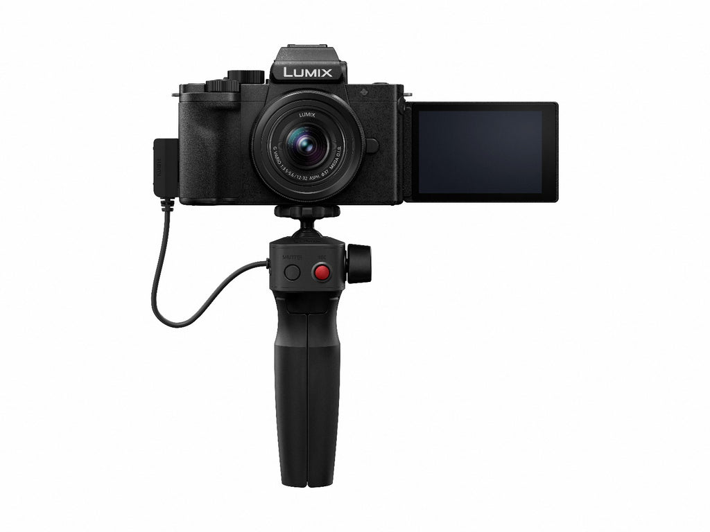Panasonic LUMIX G100 4K Mirrorless Vlogging Camera with 12-32mm Lens Bundle  