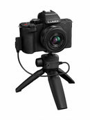 Panasonic LUMIX G100 Mirrorless 4K Vlogging Kit -w 12-32mm Lens and Tripod Grip - Black