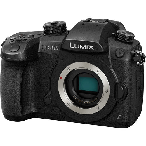 Panasonic Lumix DC-GH5 Mirrorless Micro Four Thirds Digital Camera wit