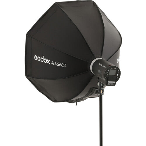 Softbox octogonal Godox AD-S60S de 60cm montura Godox, apertura rápida,  panal - FotoAcces