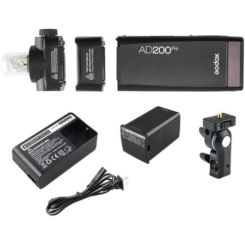 Godox FLASH フラッシュ　AD200 PRO + アクセサリ Godox AD200Pro TTL Pocket Flash Kit