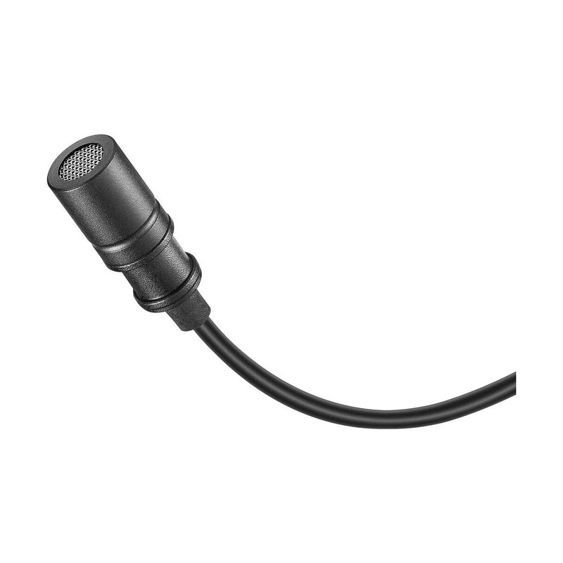 Godox LMS-60G Omnidirectional Auxiliary Lavalier Microphone with Adjustable Gain - Black