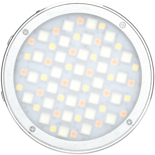 Buy Godox Round Mini RGB LED Magnetic Light R1- Silver