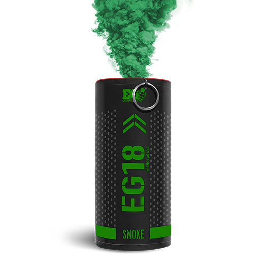 Enola Gaye EG18 High Output Wire Pull Smoke Grenade-Green