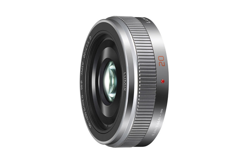 Panasonic LUMIX G 20mm f/1.7 II ASPH. Lens - Silver