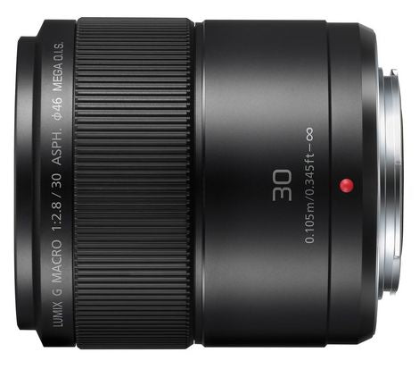Panasonic LUMIX G Macro 30mm f/2.8-22 Lens for Micro Four Thirds Cameras