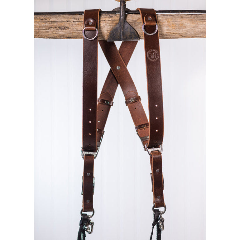 Buy HoldFast Gear Money Maker Two-Camera Harness (Water Buffalo, Burgundy, Small Size)