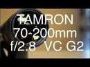 Tamron SP 70-200mm f/2.8 Di VC USD G2 Lens - Nikon F