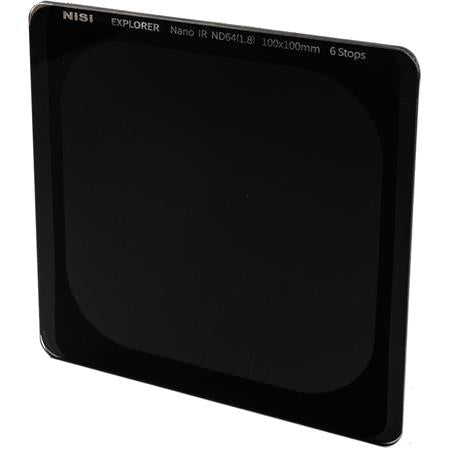 NiSi Explorer Collection 100x100mm IR ND64 (1.8) 6-Stop Neutral Density Filter