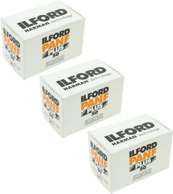 Buy One roll of Ilford Pan F 50 film - Pack of 3