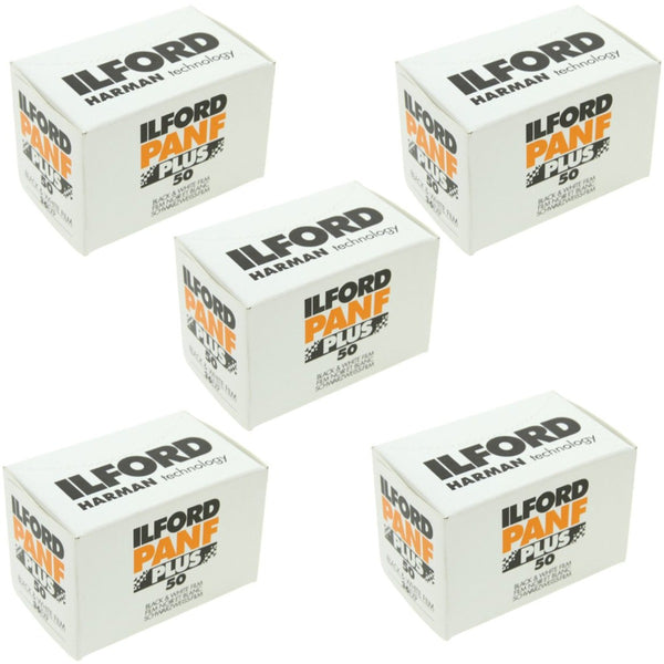Buy One roll of Ilford Pan F 50 film - Pack of 5