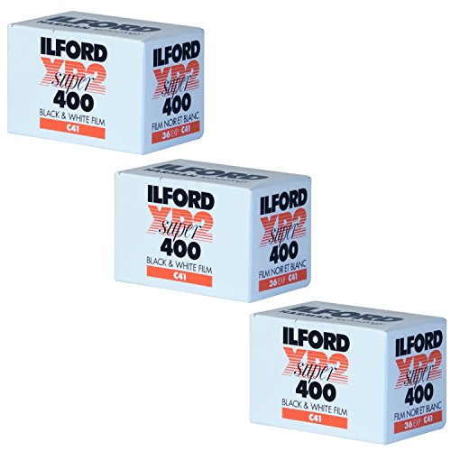 Buy Ilford XP2 Super 400 Film, 35mm, 36 Exposures - Pack of 3