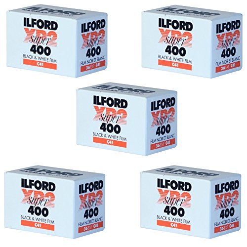 Buy Ilford XP2 Super 400 Film, 35mm, 36 Exposures - Pack of 5